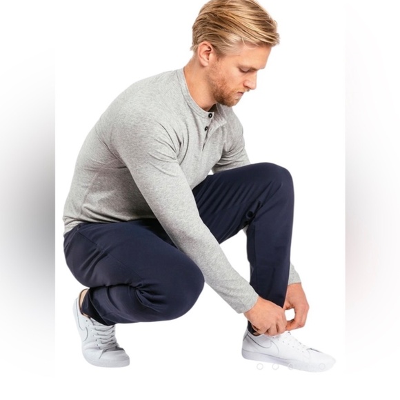 Public Rec Day Maker Pull On Pants Size 36x28 Navy Sporty Casual Athleisure Work - Picture 13 of 13